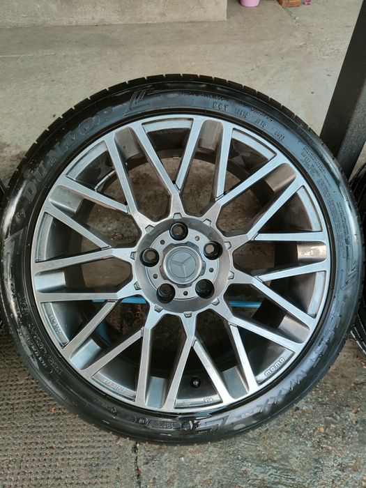 Vând jante MOMO 5x112, anvelope noi, Skoda, Audi, Mercedes