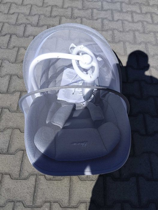 CANGAROO Електрическа люлка HERA светлосив