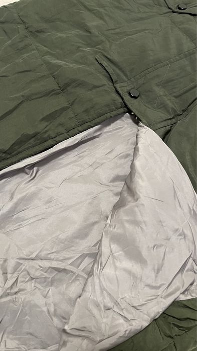 Зелено дамско дълго зимно яке- размер XL ново