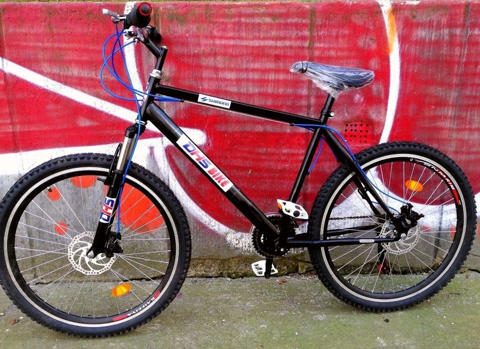 Bicicleta/MTB/roți 26"/DISCURI/suspensie/21 viteze/mărime M/echipare Shimano