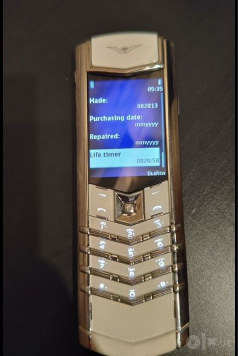 Vertu Signature White, состояние видно на фото