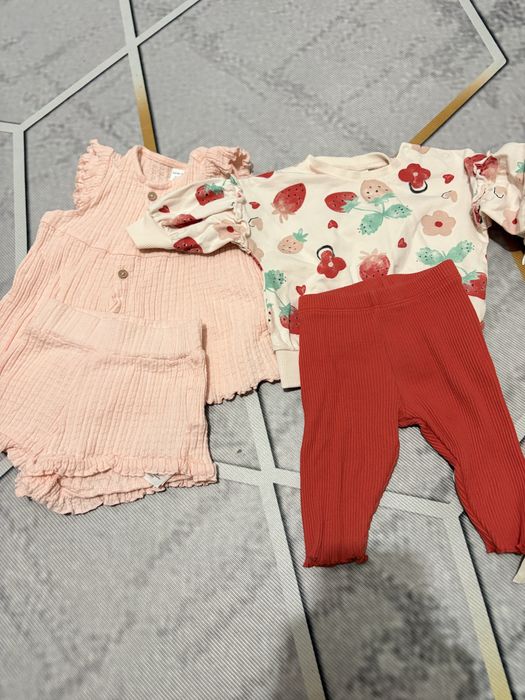 Одежда для девочки 3 месяцев до 6