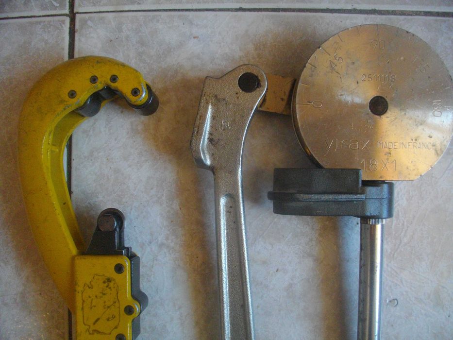 Тръборез 6-64мм REMS/ Тръбогиб 18мм VIRAX Made in FRANCE Огъване Тръби