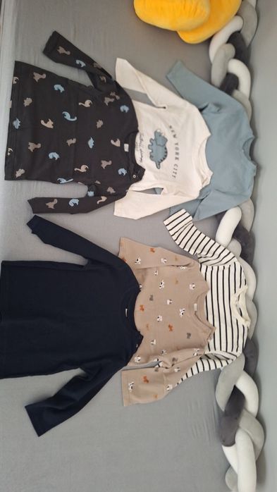 Set bluzite subțiri bumbac h&m 92 noi