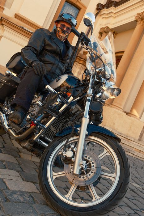 Kawasaki Vulcan 750 (VN750) Negru - Cruiser / Chopper