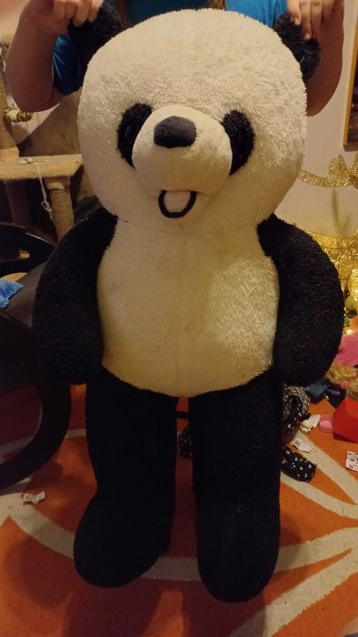 Игрушка панда в хорошем состоянии