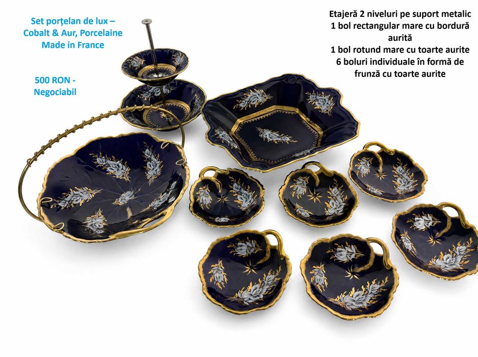 Set-uri vesele ceramica,cobalt,portelan