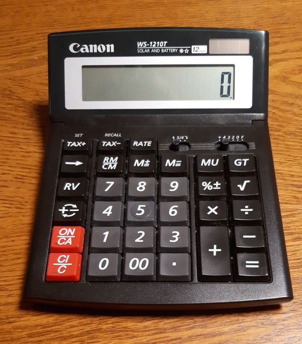 CANON WS-1210T 12 DG alimentare solara si baterie