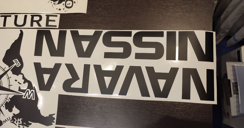 Set stickere Nissan Navara