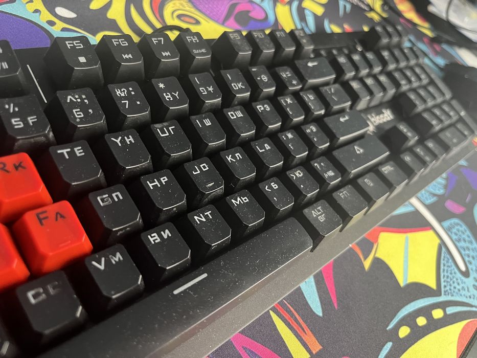 Клавиатура A4Tech Bloody B975 черный