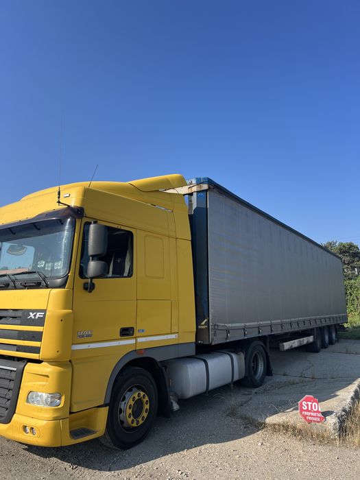 DAF XF 460 + Krone mega tambur