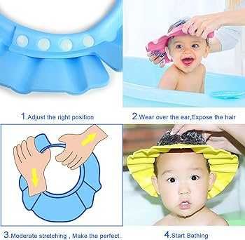 Шапка за къпане на дете