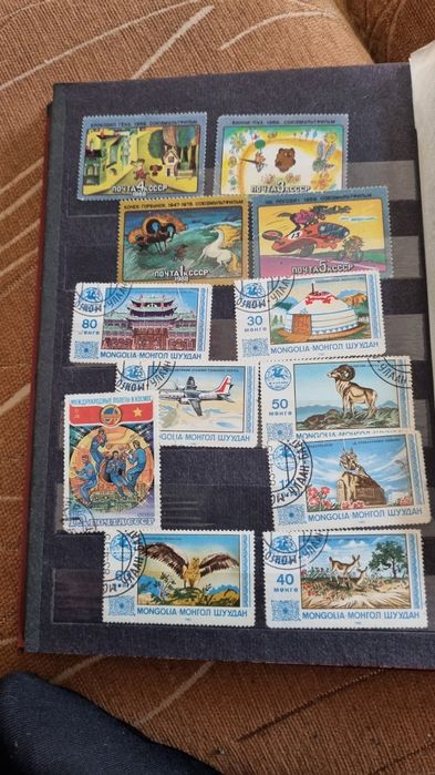 Почтовые марки разные