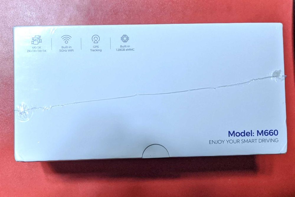 Camera Video Auto de Bord 4K AZDome M660 128Gb