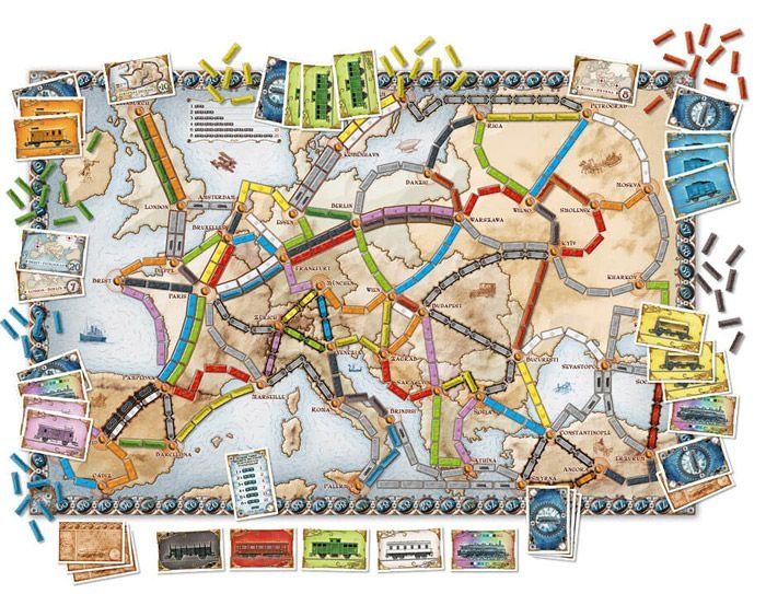 Ticket to ride Европа