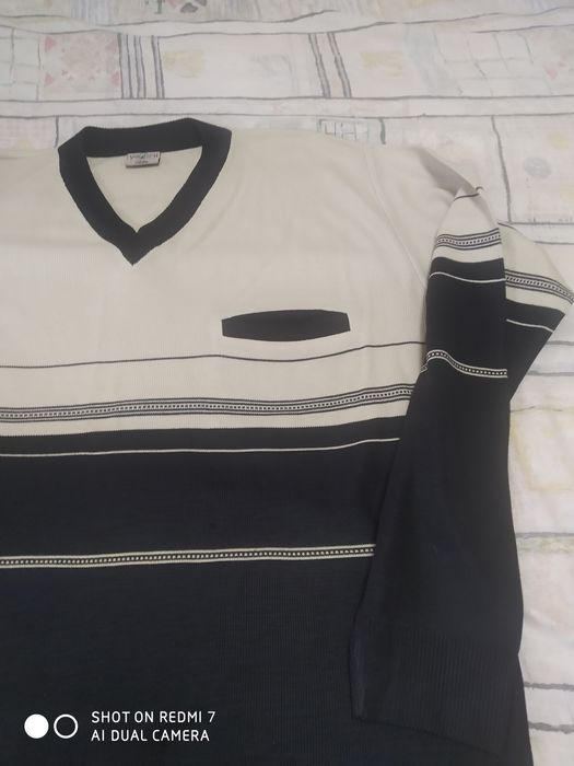 Пуловер для крупных мужчин