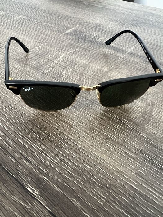 Ochelari de soare unisex Clubmaster Ray-Ban RB3016 W0365 49mm