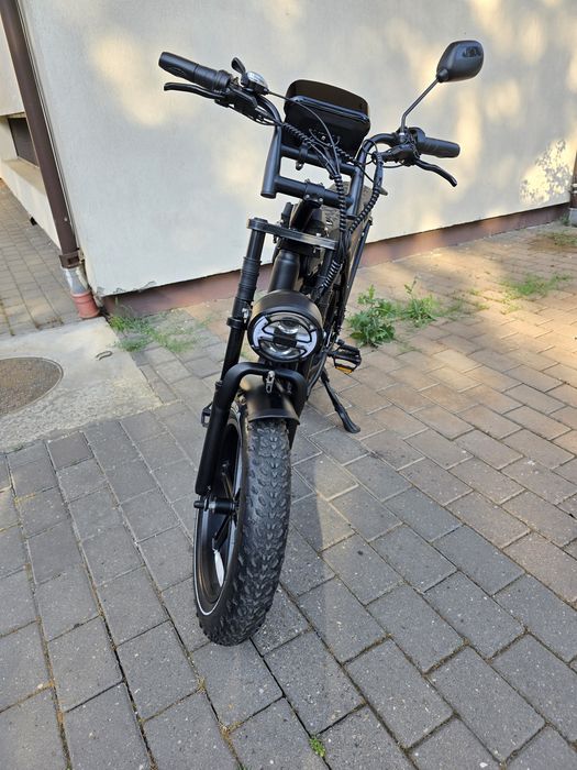 Bicicleta electrica 2 locuri 150km autonomie,casca moto open face