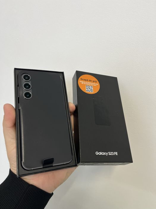 Samsung S23 FE - black - 128 G - NOU - 1650 ron !