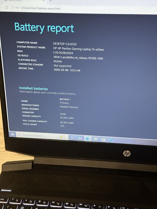 Laptop Gaming HP Pavilion 15 | Ryzen 7 3750H | GTX 1660 Ti Max-Q 16RAM