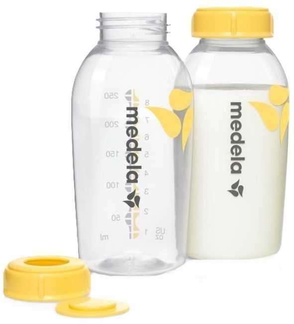Контейнери/шишета Medela - 2 х 250 ml и биберон