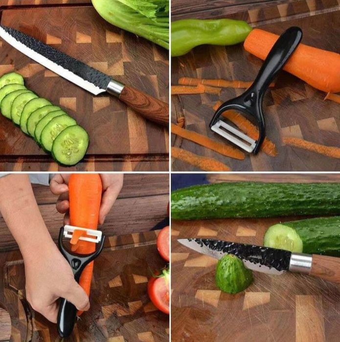 Комплект кухненски ножове 6 части. Много остри. Made for Germany. Germ