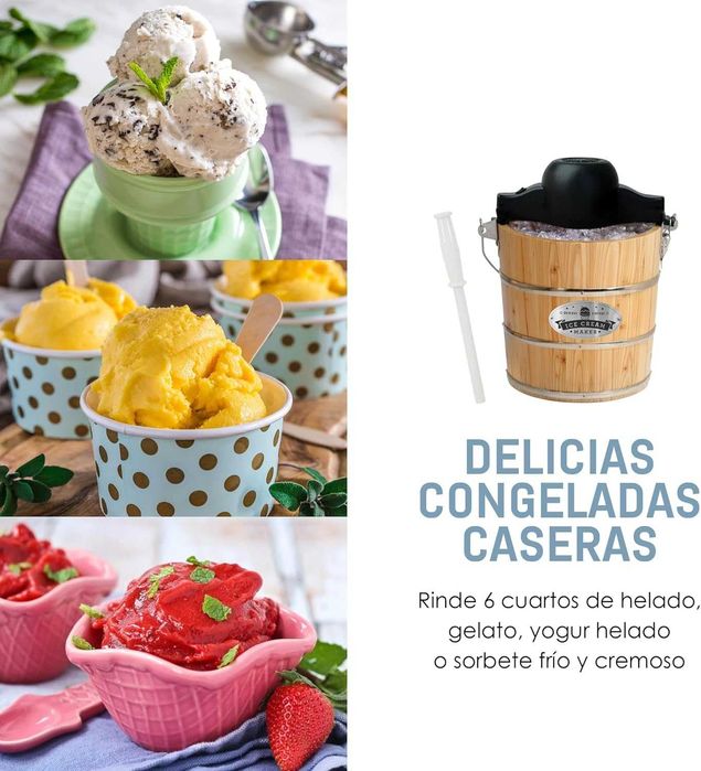 Машина за сладолед Elite Gourmet EIM916 ice cream Gelato 6.82 л