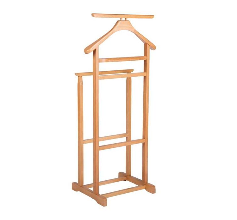 Portmantou din lemn masiv de fag, lacuit