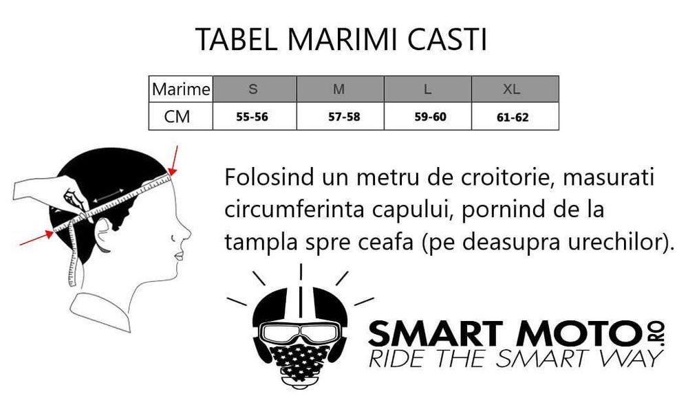 Casca moto integrala NOUA Shox Rapid Speedway alba marimi XS la XXL