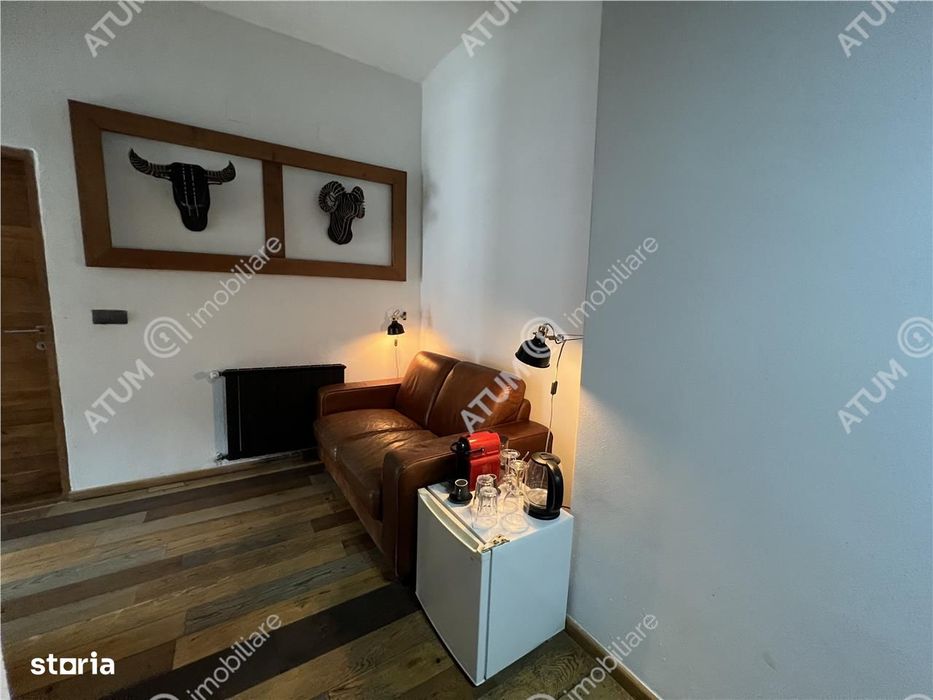 Doua studiouri renovate la etajul 1 zona Centrala\/Pietonala din Sibi