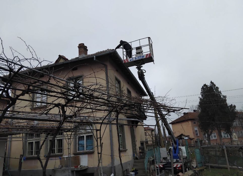 Услуги с вишка – Ловеч, Плевен, Троян, Севлиево