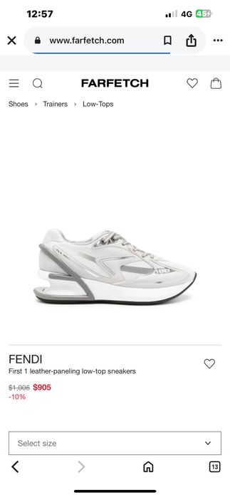 Кроссовки Fendi оригинал