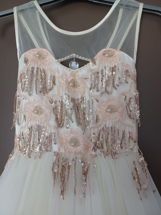 Rochie eleganta de ocazii speciale banchet serbare vârstă 10_12 ani