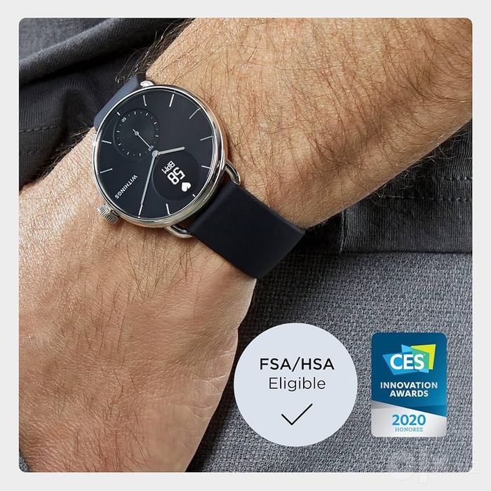 Премиальные французские часы Withings ScanWatch. Сапфировое стекло