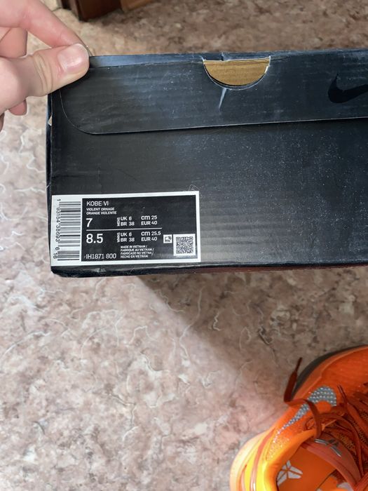 Продам коби 6 баскетбольные кроссовки