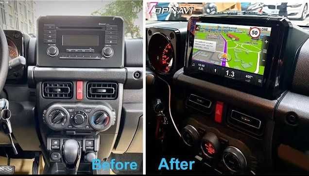 SUZUKI JIMNY JB64 2018 / 2020 9 " - Андроид Навигация, 9745