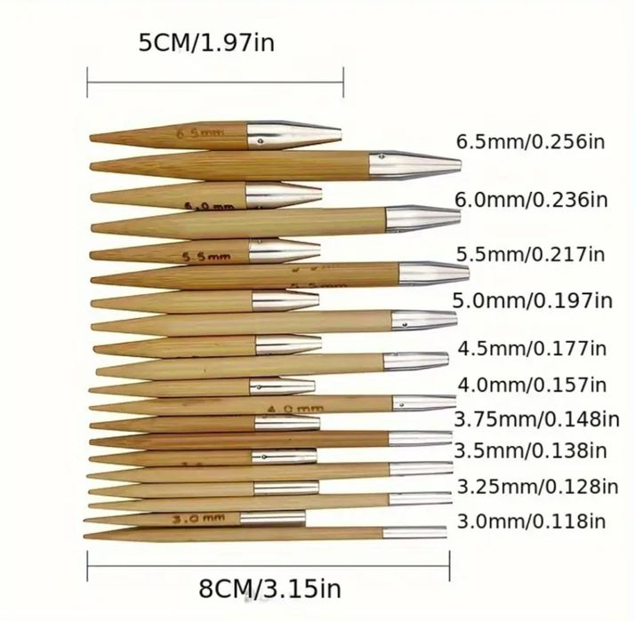 Набор спиц в чехле