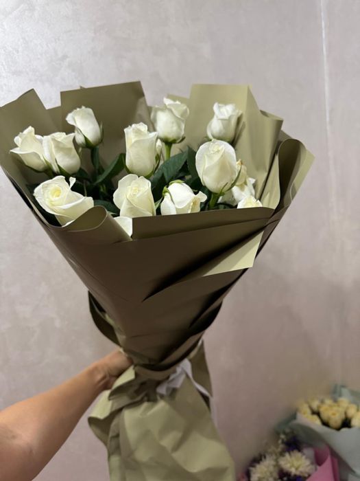 Цветы, букет роза