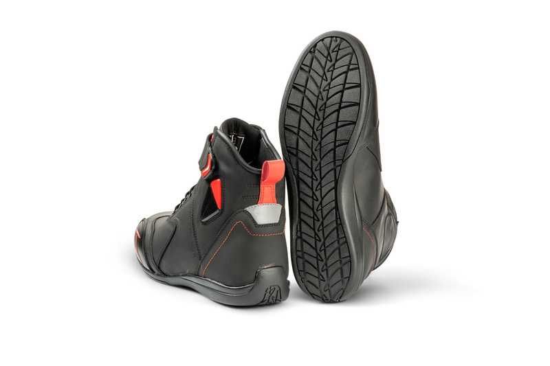 Ghete moto din piele, cu protectii – impermeabile -Lindstrands Sneaker