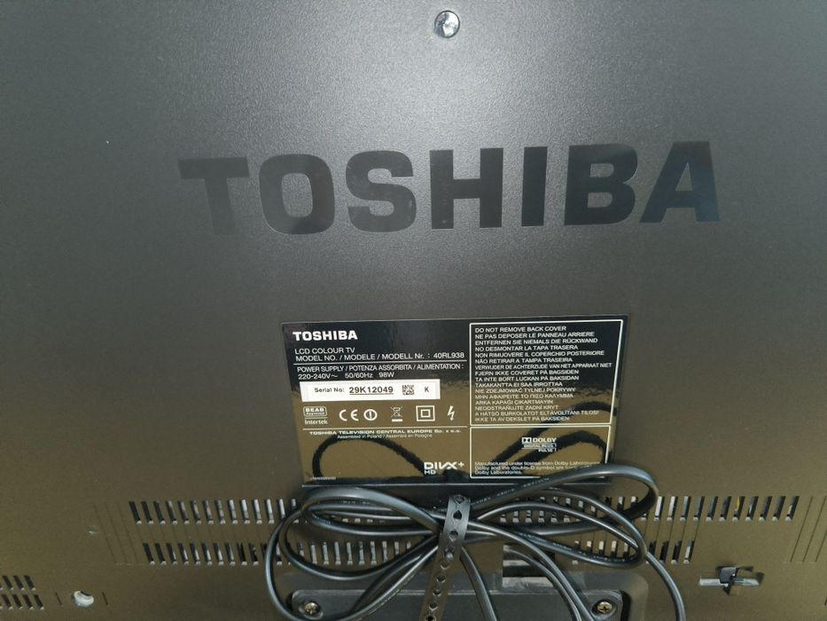 Телевизор Toshiba 40"