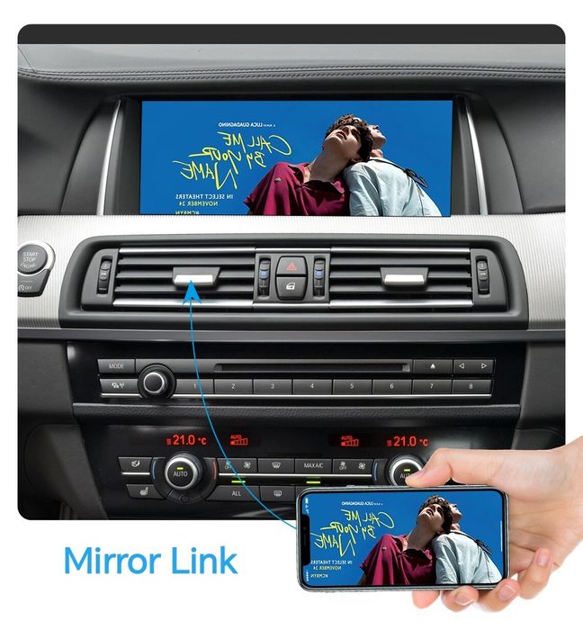 Kit wireless Carplay/Android pt BMW 3,5,7,X1,X3,X4,X5 CIC (2009-2014)