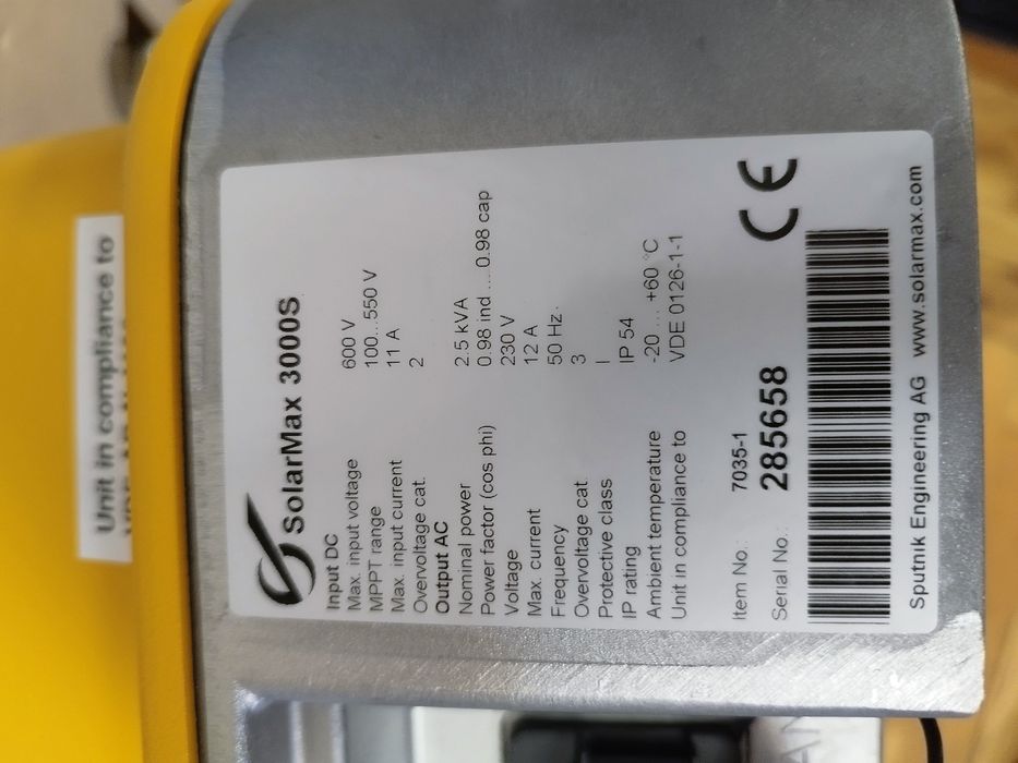 Соларен инвертор SolarMax 3000S