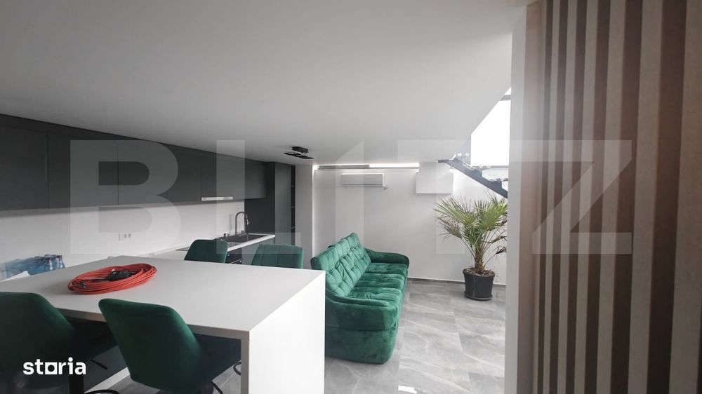 Apartament modern tip loft in Cordau – design contemporan, spatiu si