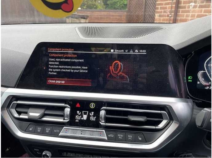 BMW MGU iD7 iD8 Component Protection Bmw G01 G02 G20 G30 G05 G07 G11 G