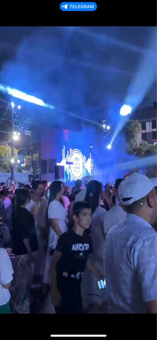 5 million Konsert shou festival sahna svetmuzika xizmati