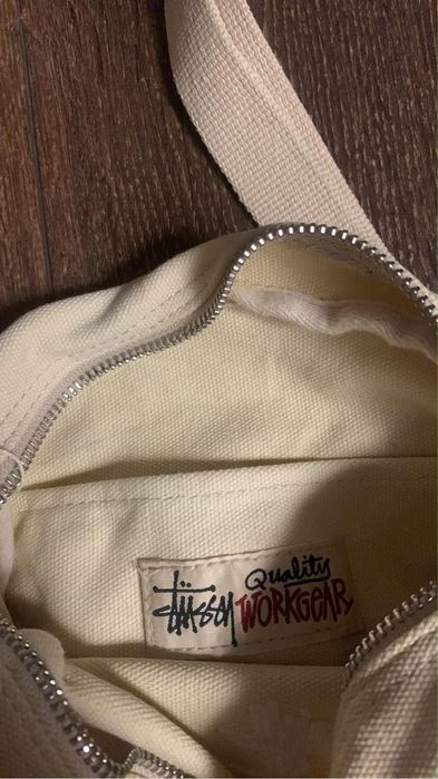 stussy canvas pouch