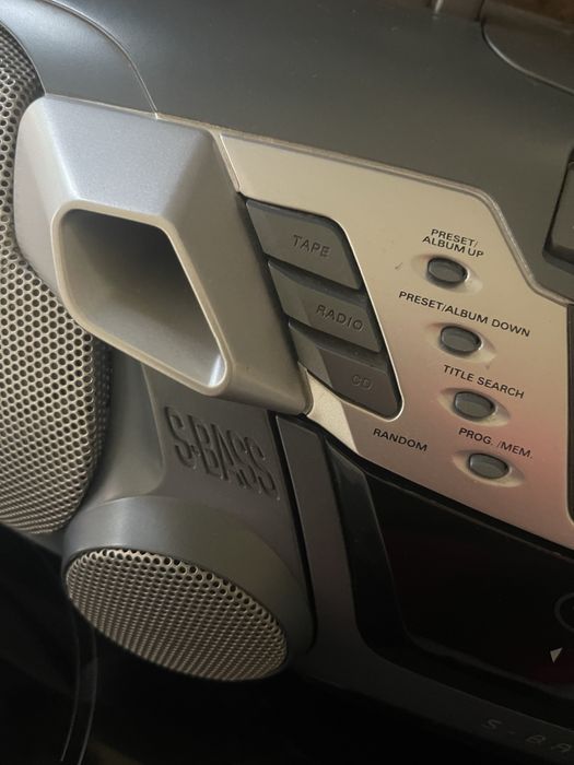 Radio casetofon Mp3/CD -RW audio