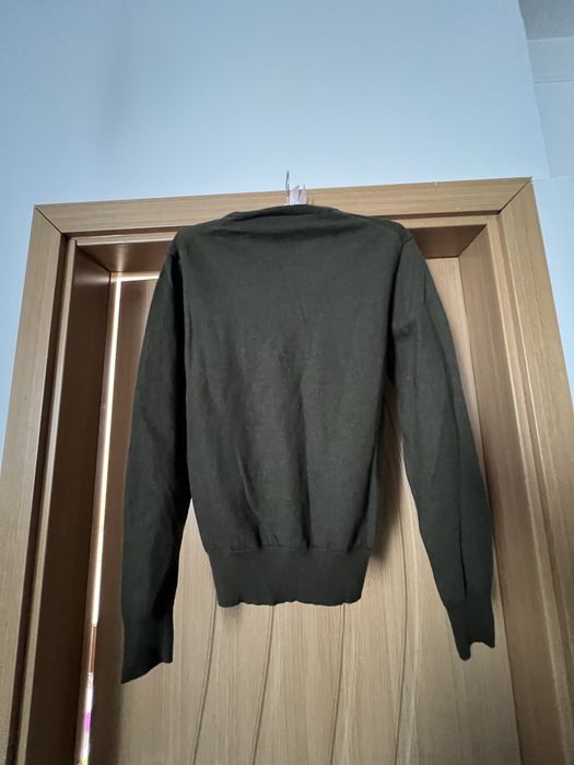 Маслинено зелен вълнен пуловер Ralph Lauren, L