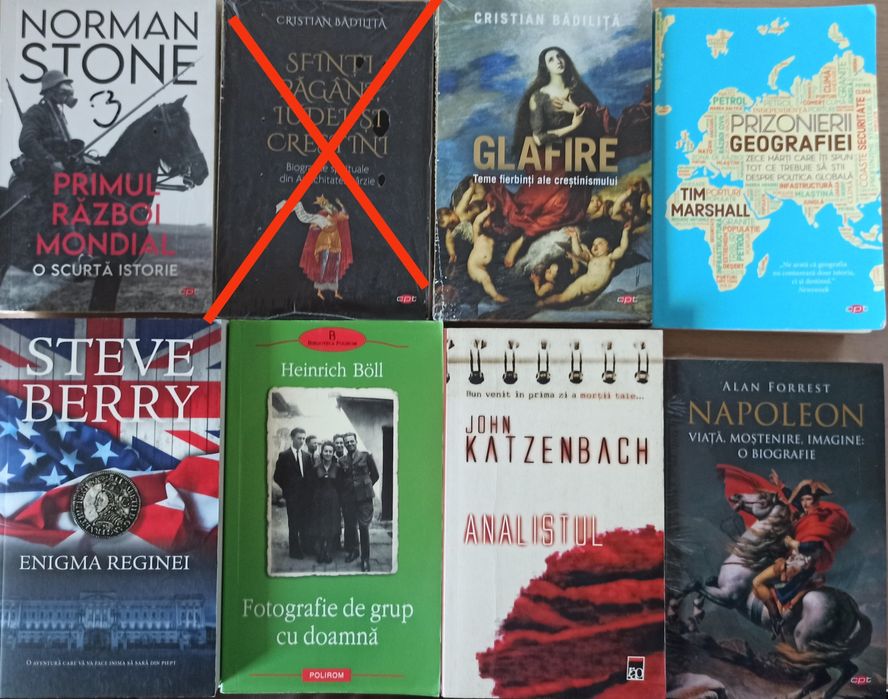 Pachet carti istorie universala