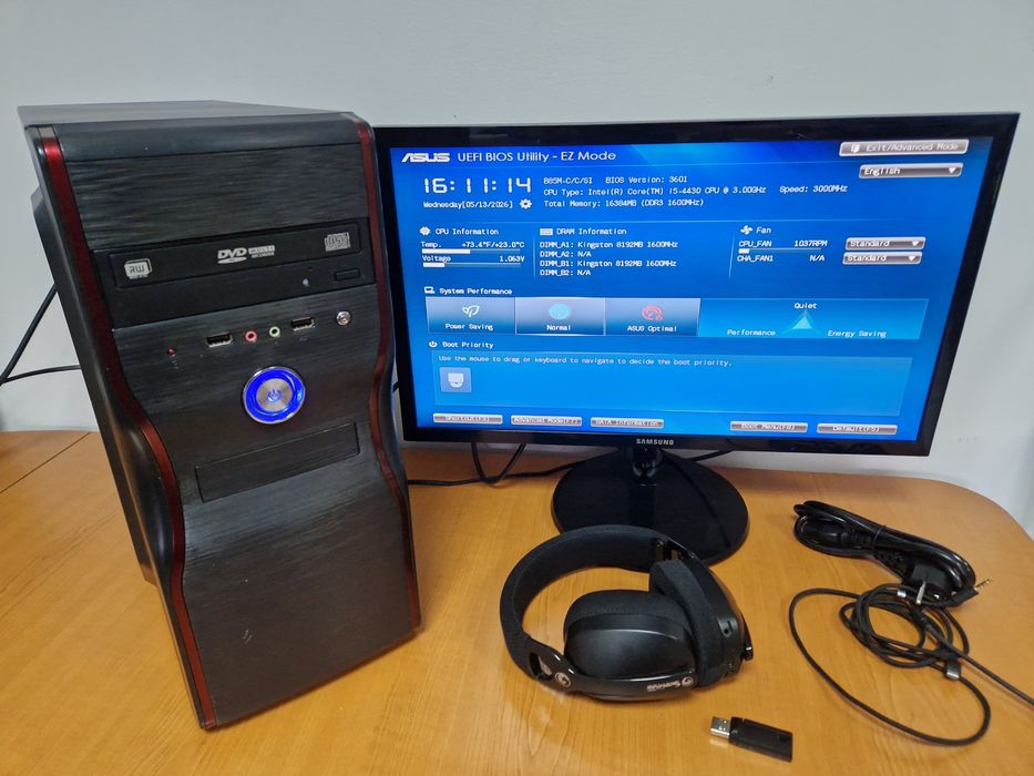 calculator gaming plus monitor si periferice